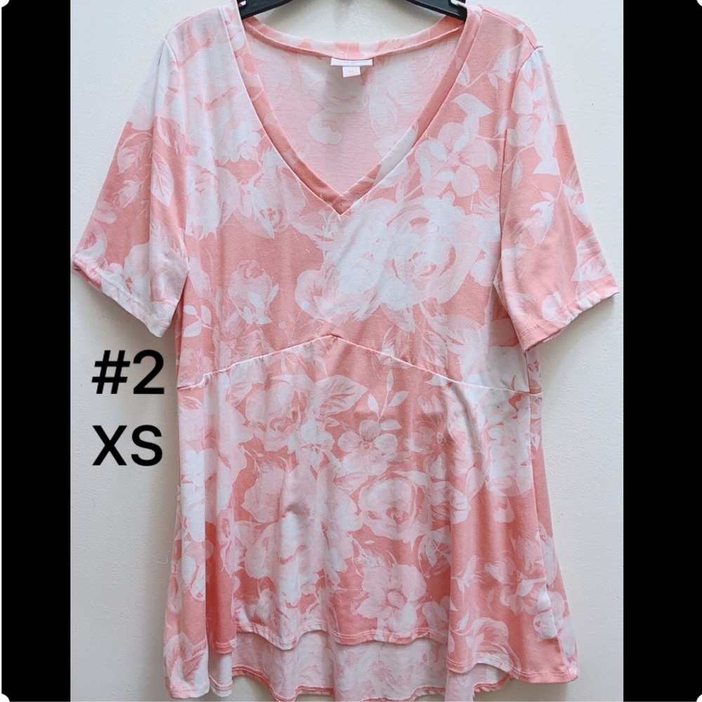 Lularoe Jana empire waist top size XS